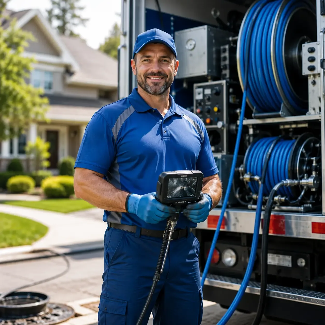 Local outdoor drain cleaning specialists in Bear Lake, MI